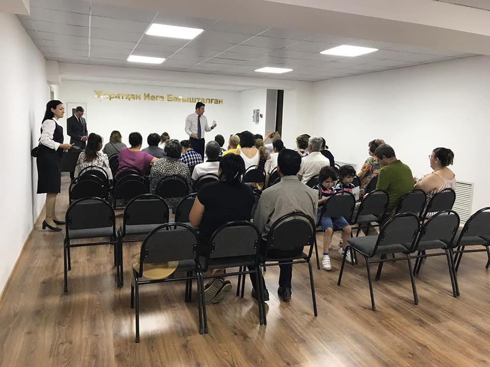 Открытие Центра Помощи в Казахстане